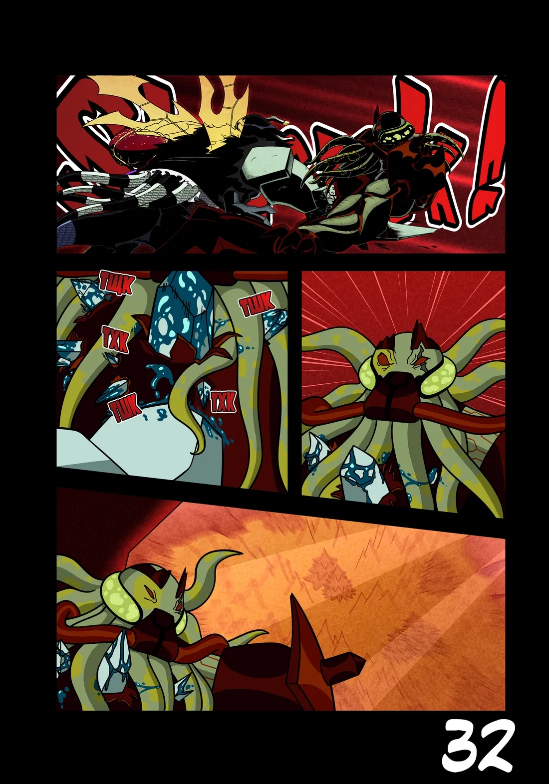 Манга Бен 10: Чакетрикс - Глава 23 Страница 33