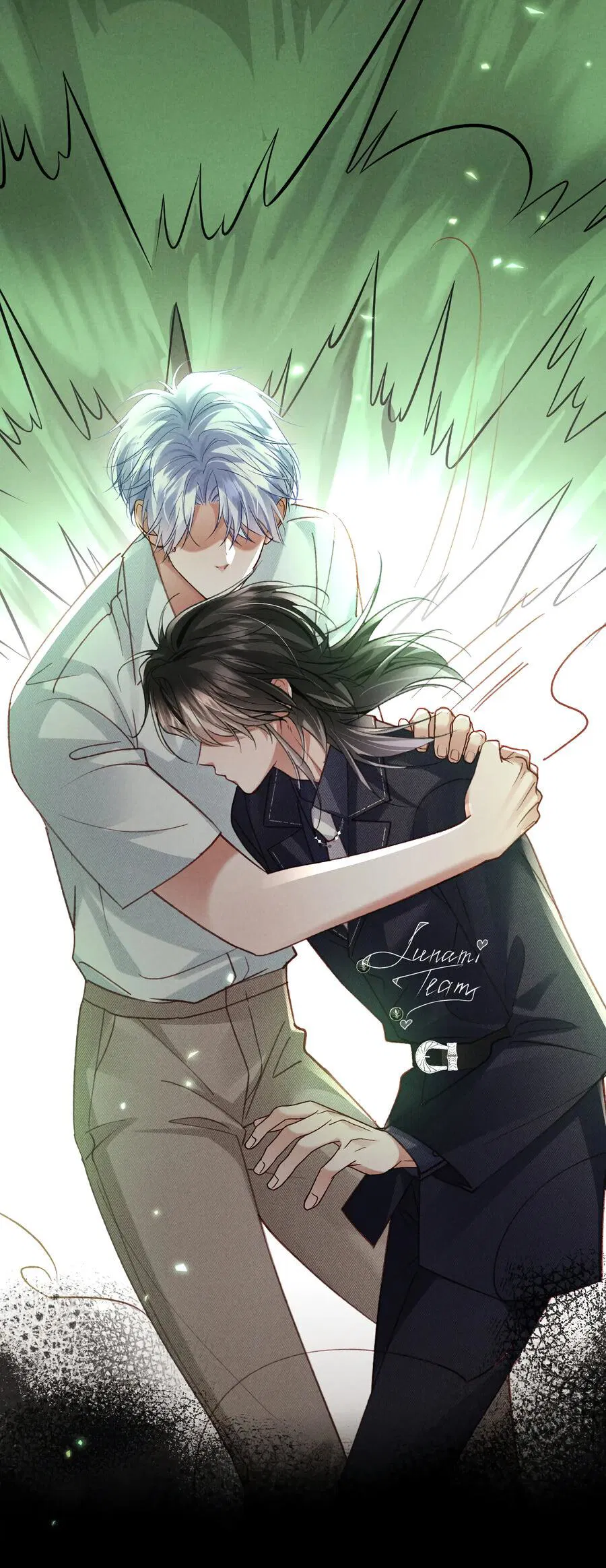 Манга Равнодушный командир начинает плакать, как только его поцелуют - Глава 30 Страница 30