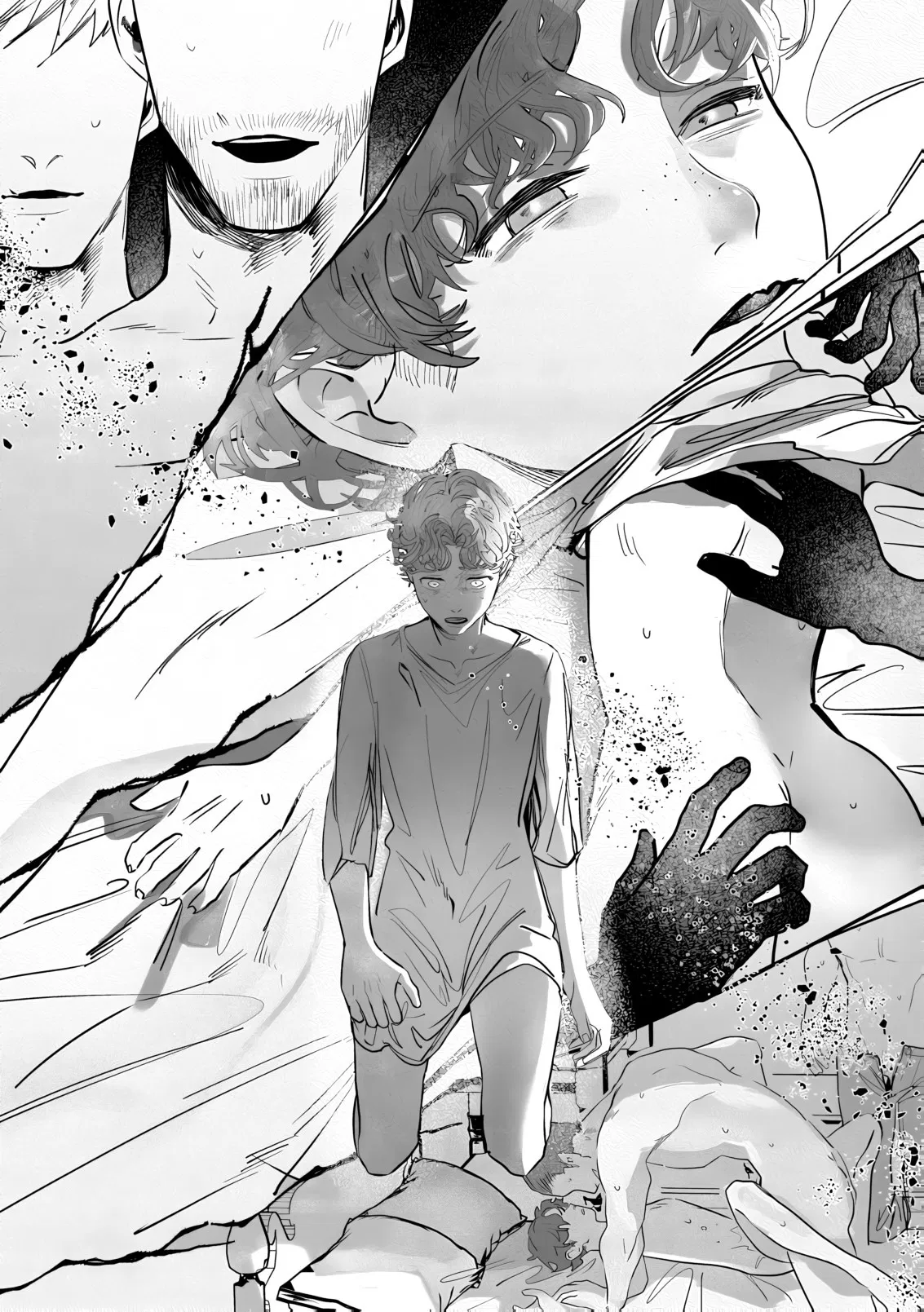 Манга Оборотень: Белоснежный зверь и мальчик с веснушками - Глава 3 Страница 22