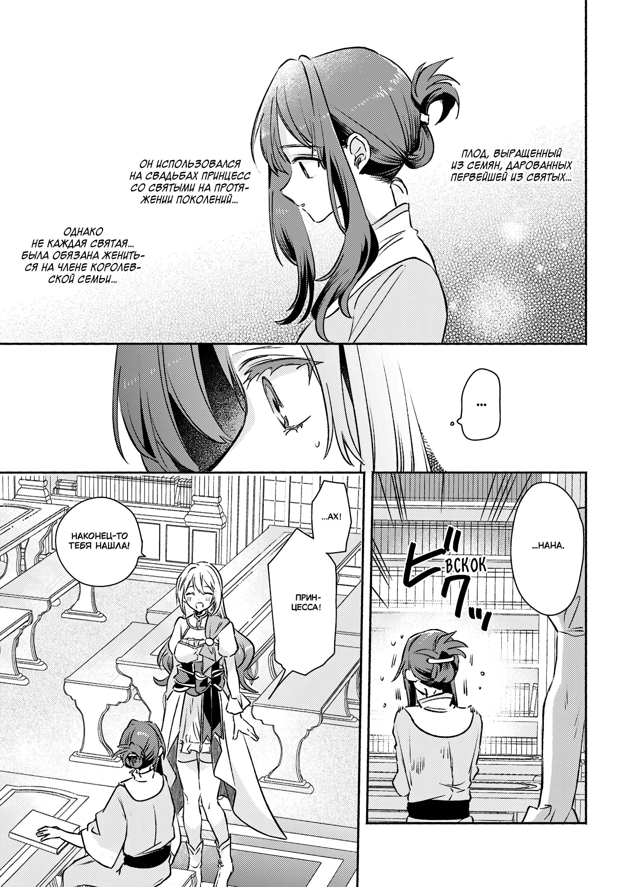 Манга Беспомощная святая и некомпетентная принцесса - Глава 12 Страница 13