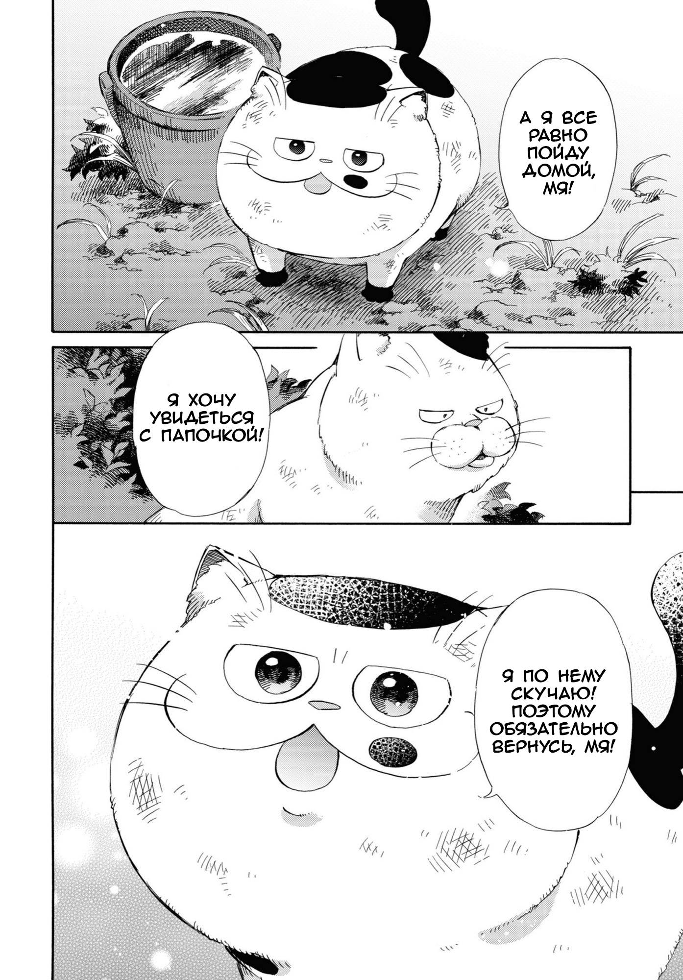 Манга Мужчина и кот - Глава 56.1 Страница 4