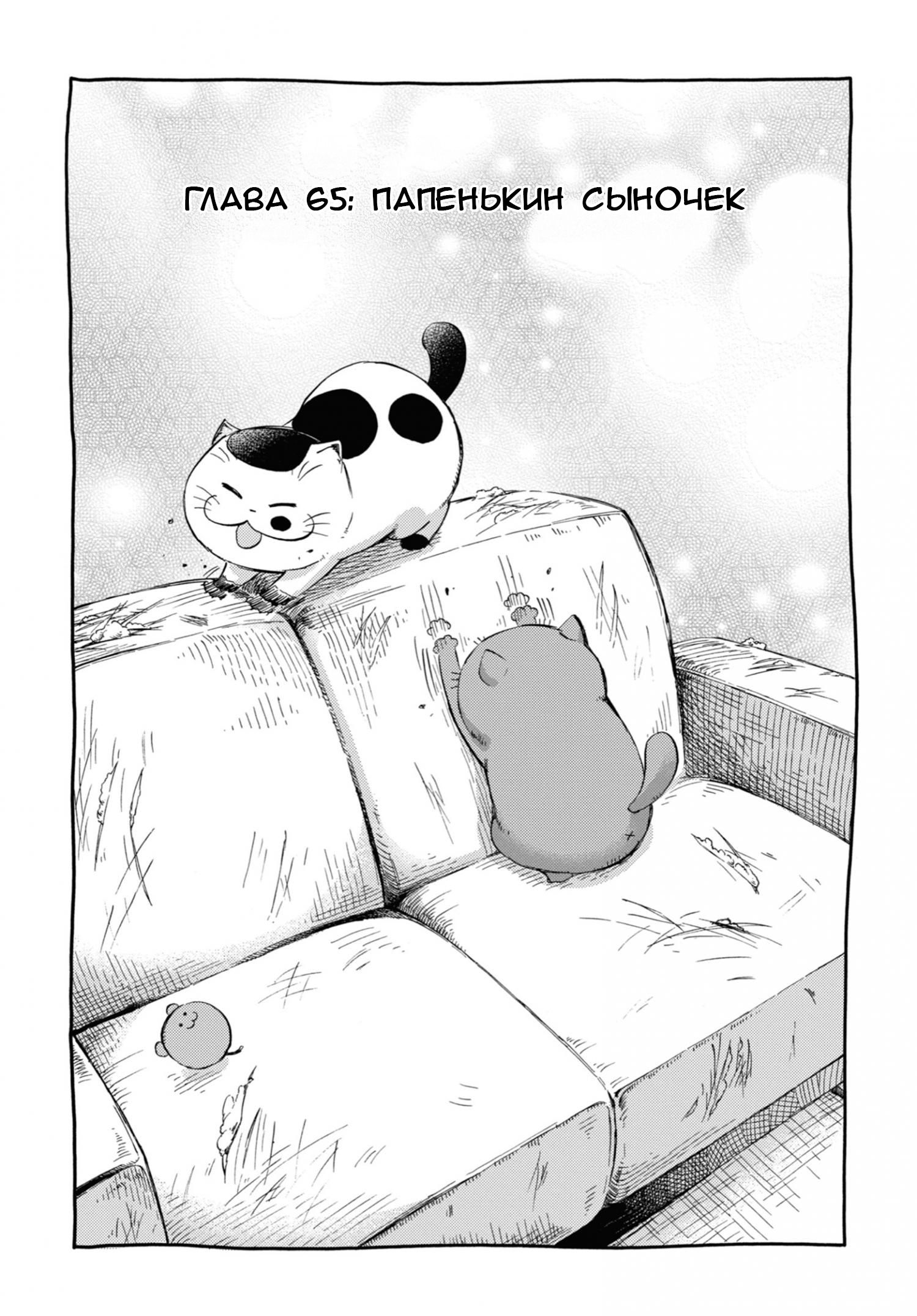 Манга Мужчина и кот - Глава 65 Страница 1