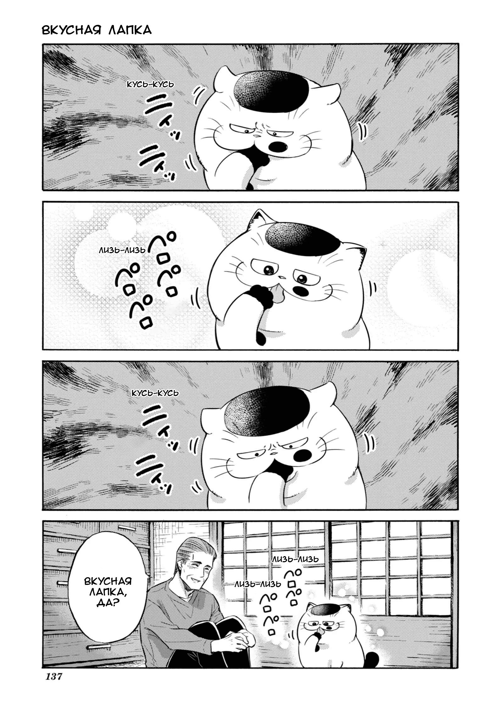 Манга Мужчина и кот - Глава 78.1 Страница 13