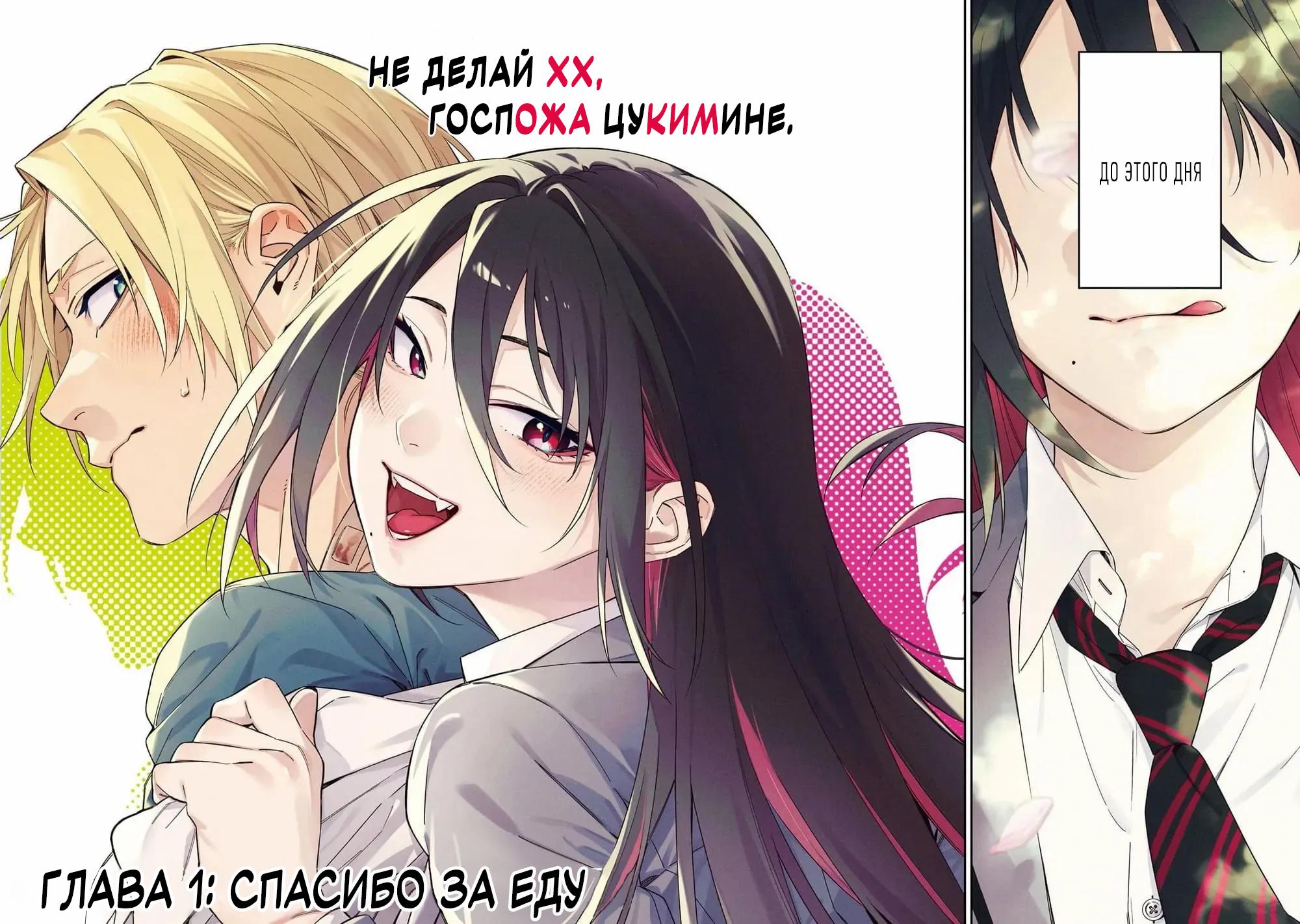 Манга Не делай XX, госпожа Цукимине. - Глава 1 Страница 2