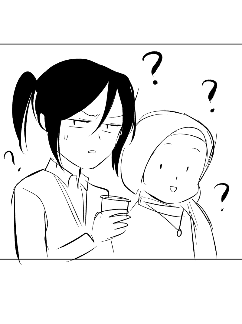 Манга У моего босса нет лица - Глава 10.1 Страница 56