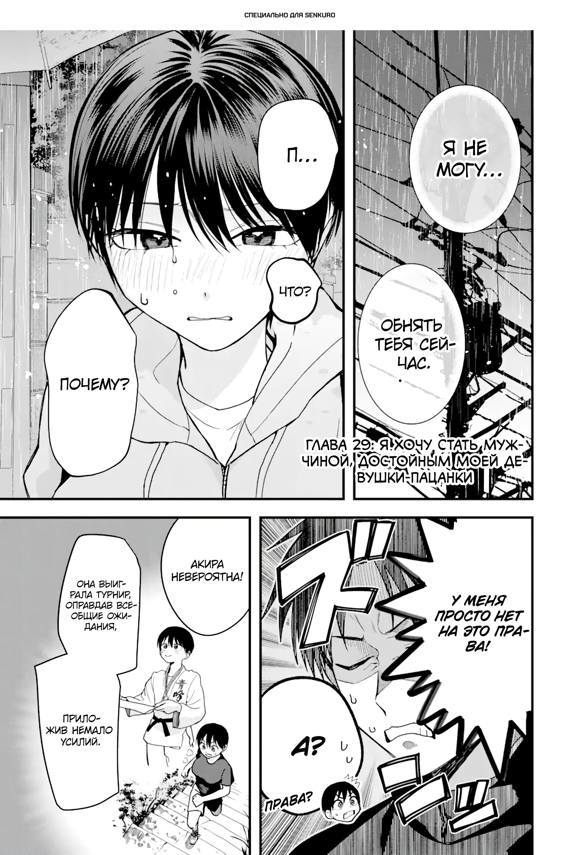 Манга Девушка-пацанка из другой школы - Глава 29 Страница 1