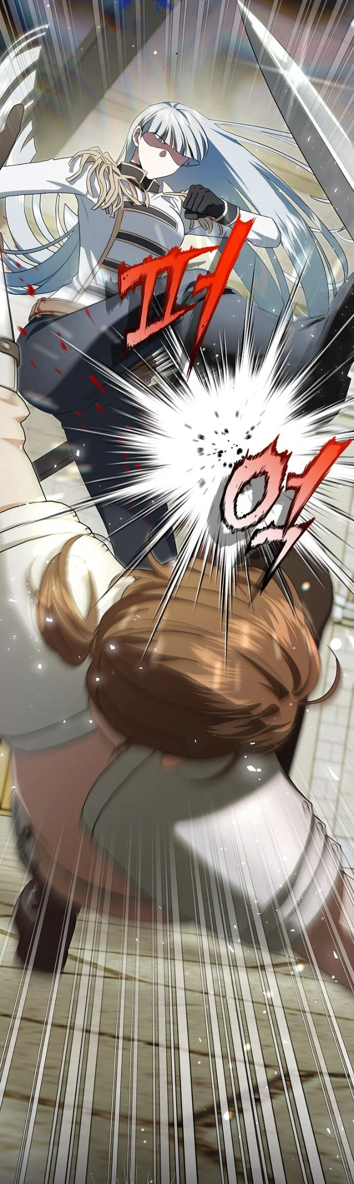 Манга Мирная жизнь горничной, скрывающей свою силу и наслаждающейся ею - Глава 17 Страница 40