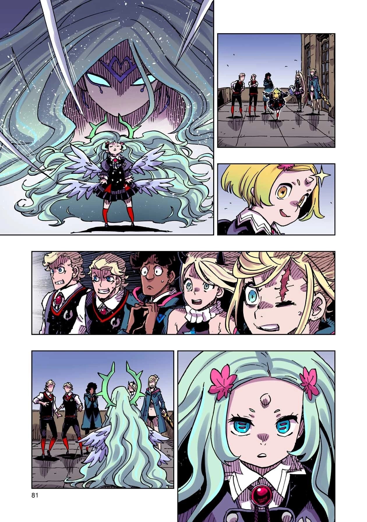 Манга Клеватесс: Король демонических зверей, младенец и герой-нежить - Глава 57 Страница 5