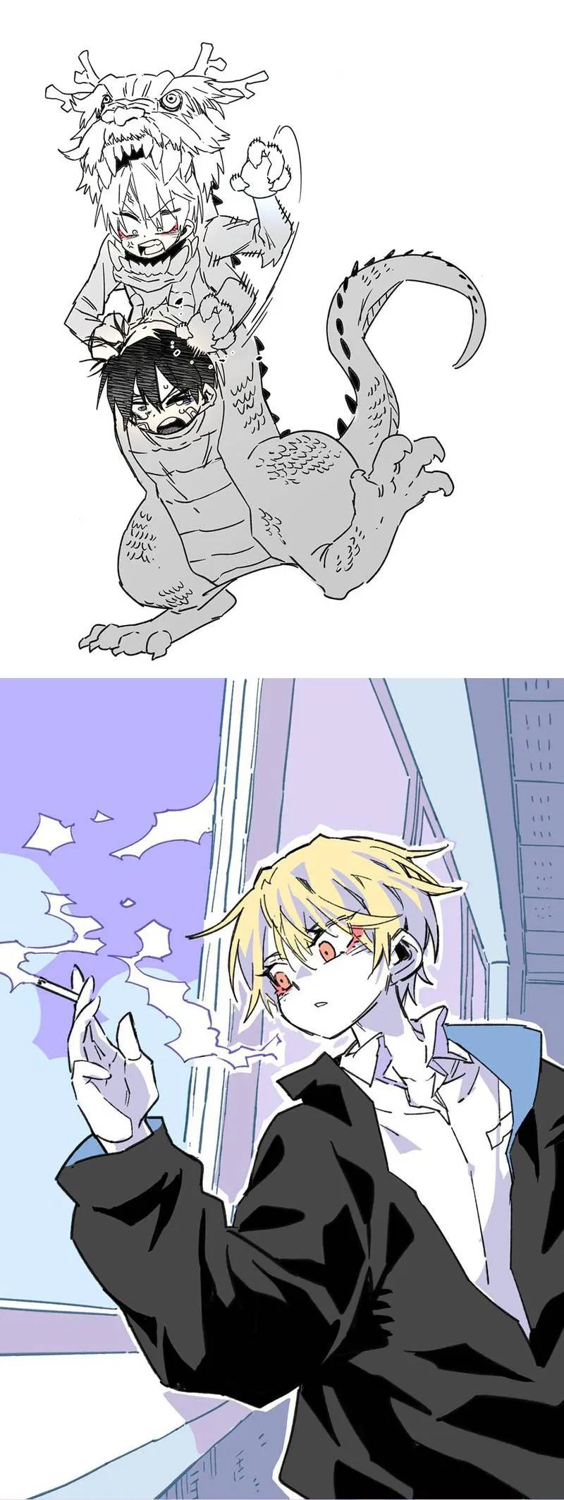 Манга Старшеклассник - Глава 62.5 Страница 8