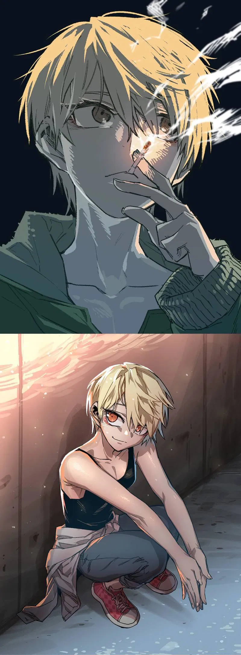 Манга Старшеклассник - Глава 62.5 Страница 15