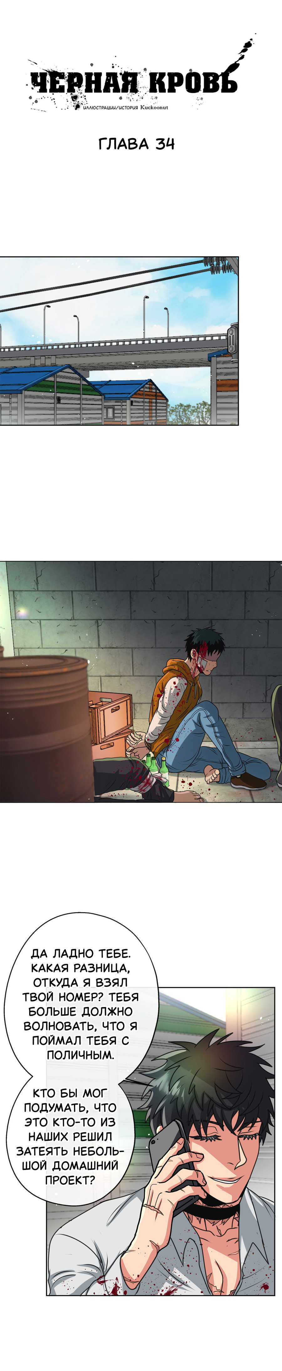 Манга Черная кровь - Глава 34.1 Страница 1
