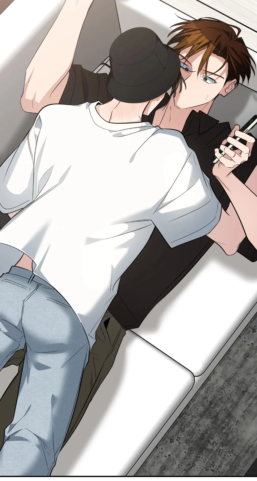 Манга Если не хочешь увидеть, как я схожу с ума, роди мне чёрноногого котёнка! - Глава 18 Страница 98