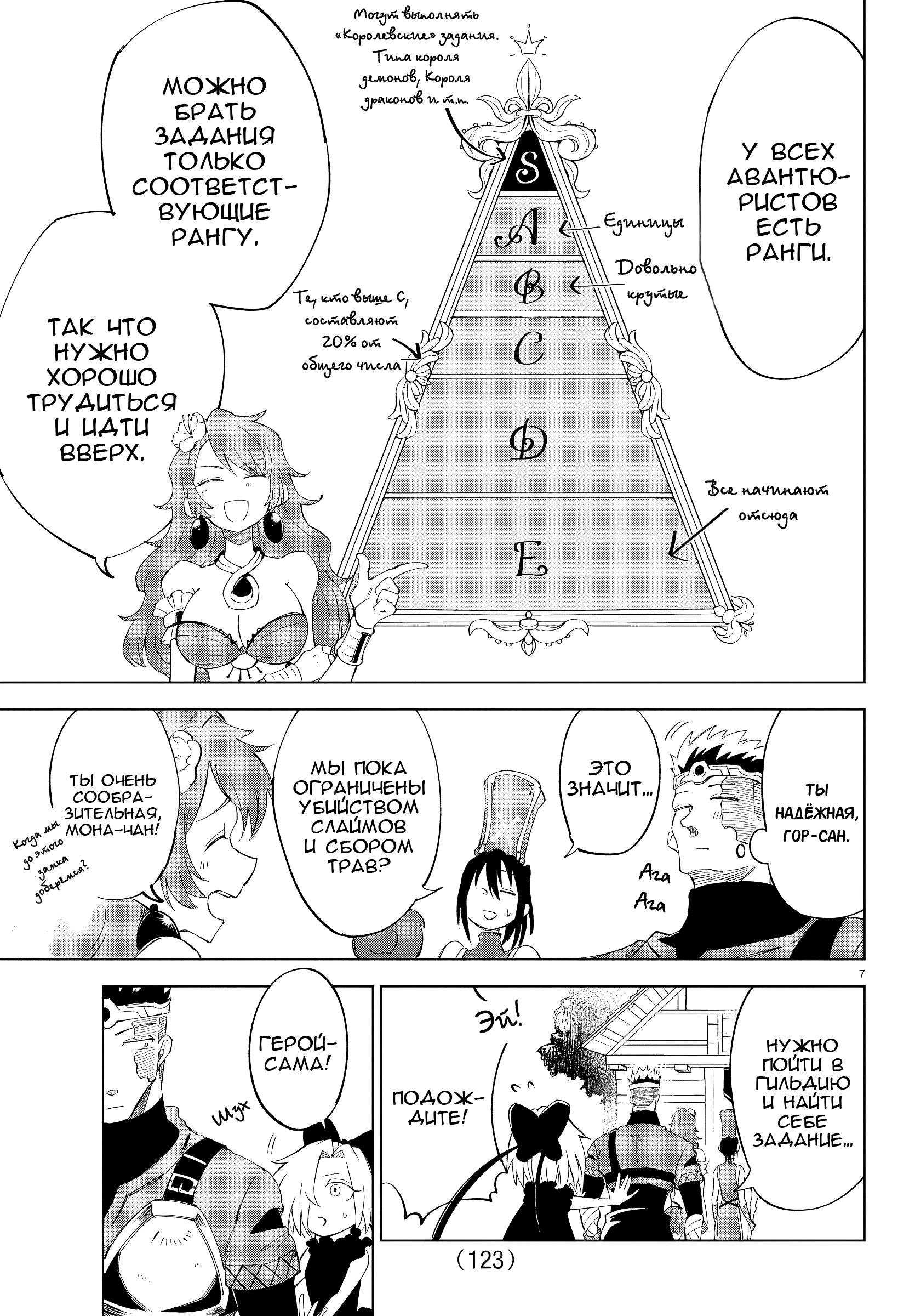 Манга Герой, упавший в обморок, и принцессы-убийцы - Глава 4 Страница 7