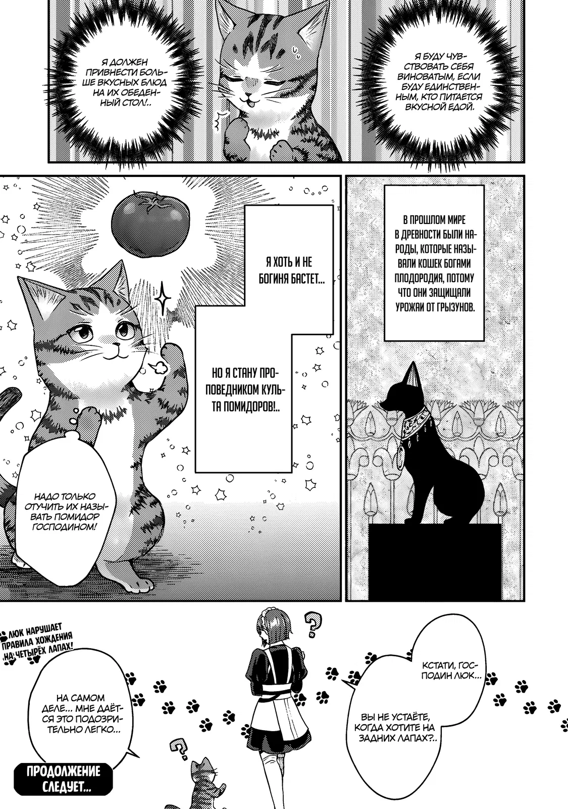 Манга Я переродился котом-волшебником - Глава 7.2 Страница 13