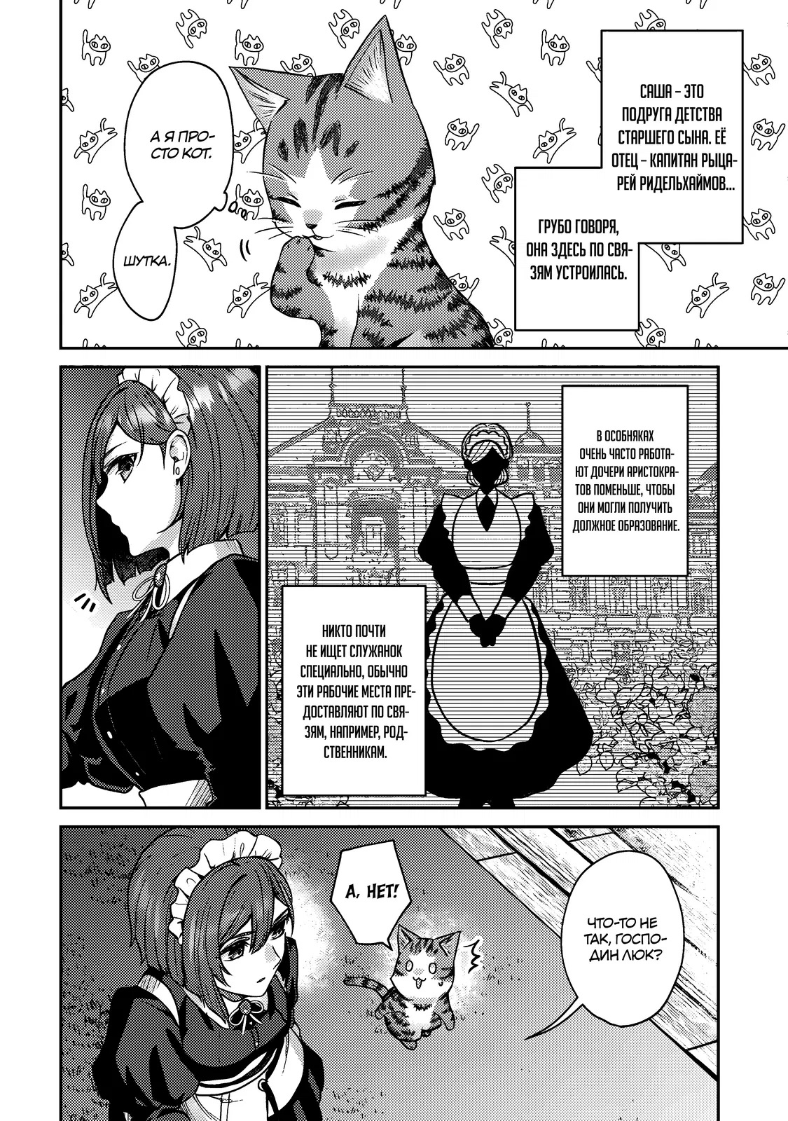 Манга Я переродился котом-волшебником - Глава 7.2 Страница 10