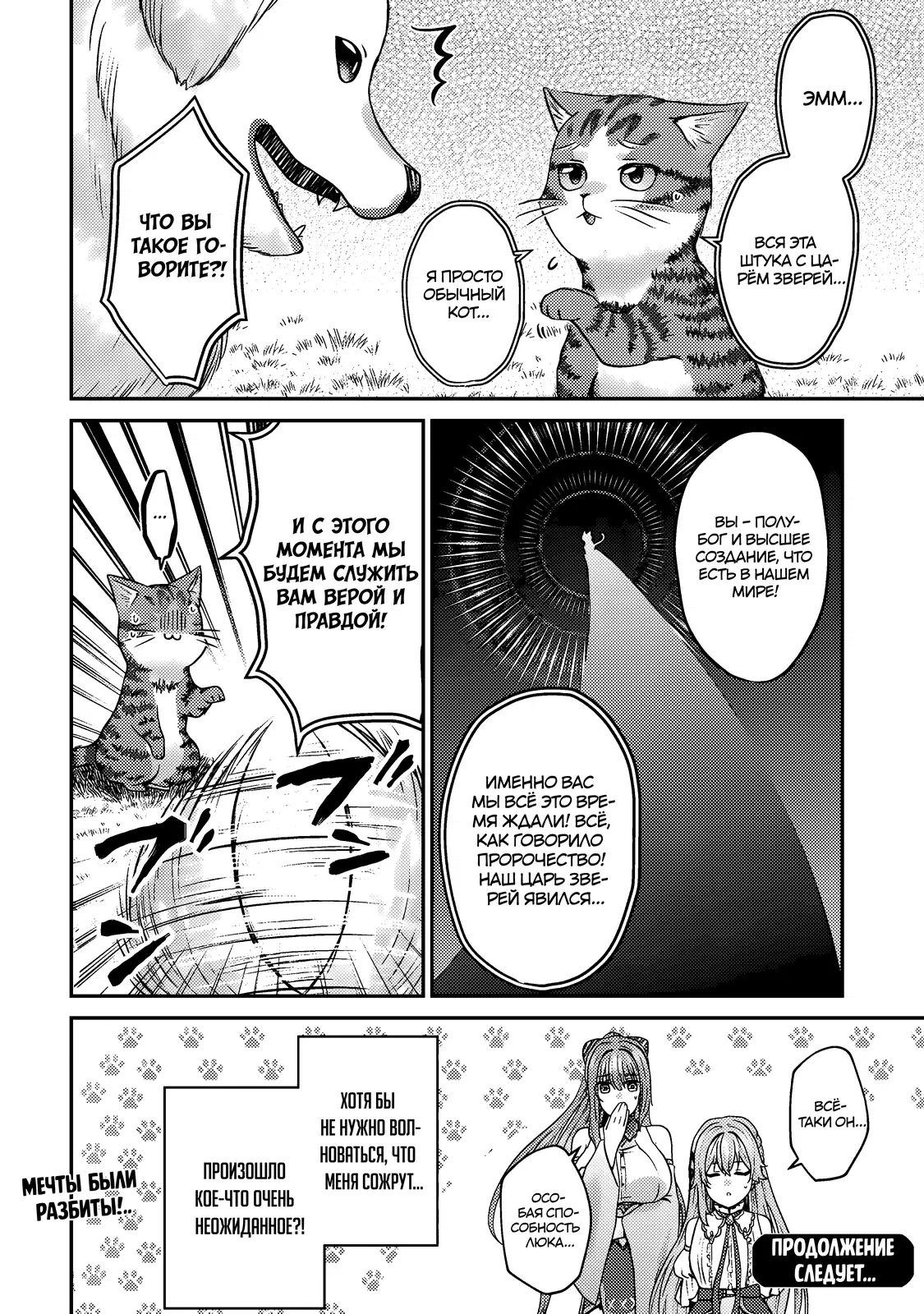 Манга Я переродился котом-волшебником - Глава 6.2 Страница 11