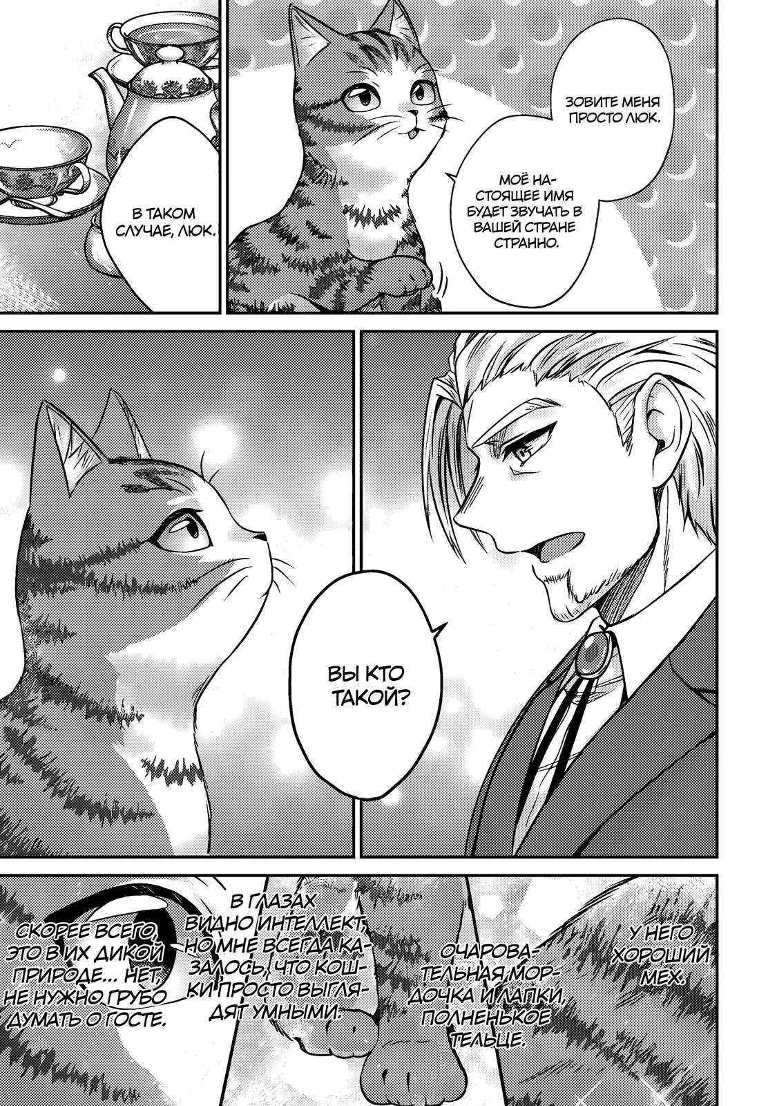 Манга Я переродился котом-волшебником - Глава 3.2 Страница 1