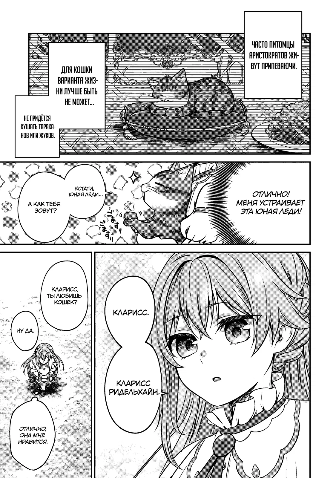 Манга Я переродился котом-волшебником - Глава 2.2 Страница 8