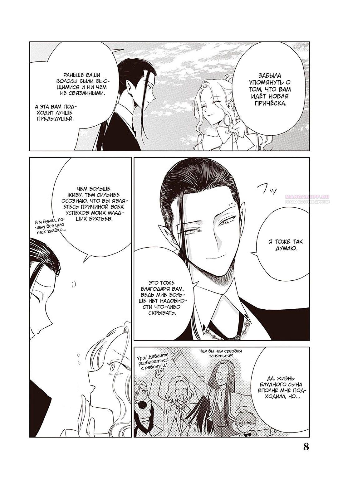 Манга Душа внутри злодейки - Глава 20.1 Страница 7