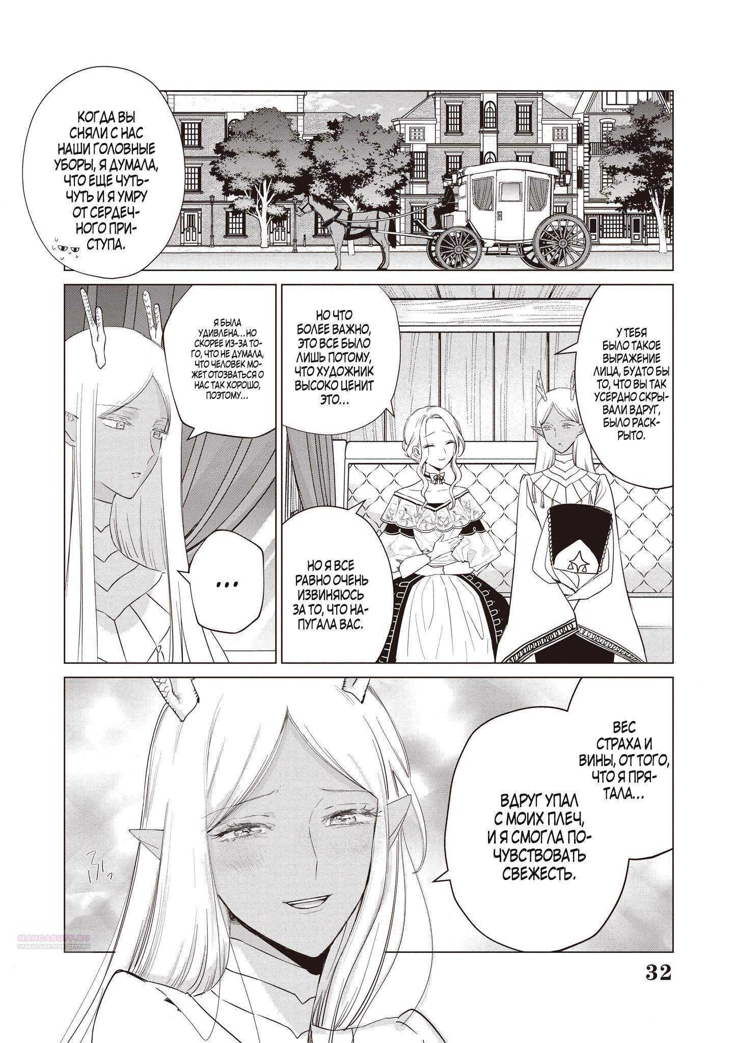 Манга Душа внутри злодейки - Глава 17.4 Страница 6