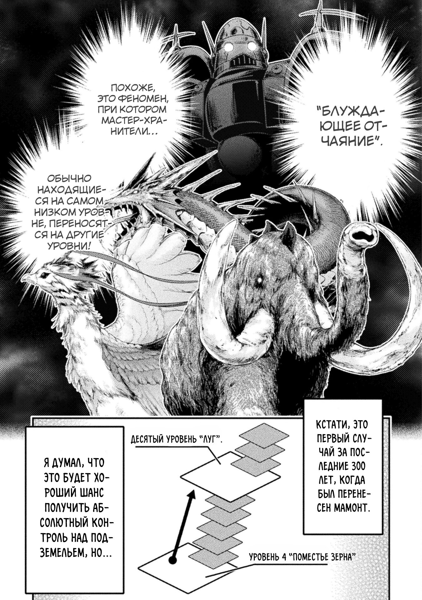 Манга Призванный как герой, я оказался низкого ранга, поэтому создал гарем из горничных! - Глава 21.2 Страница 6