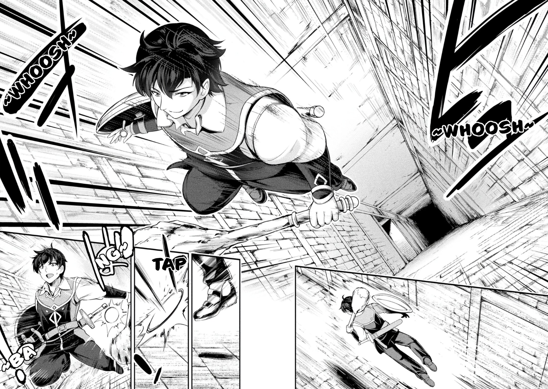 Манга Призванный как герой, я оказался низкого ранга, поэтому создал гарем из горничных! - Глава 2 Страница 24