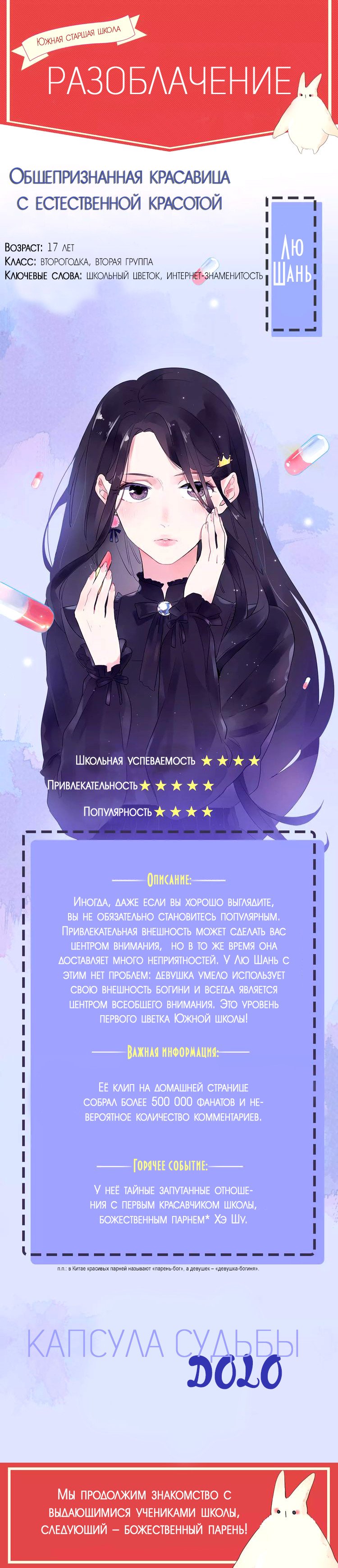 Манга Капсулы судьбы DOLO - Глава 0 Страница 2