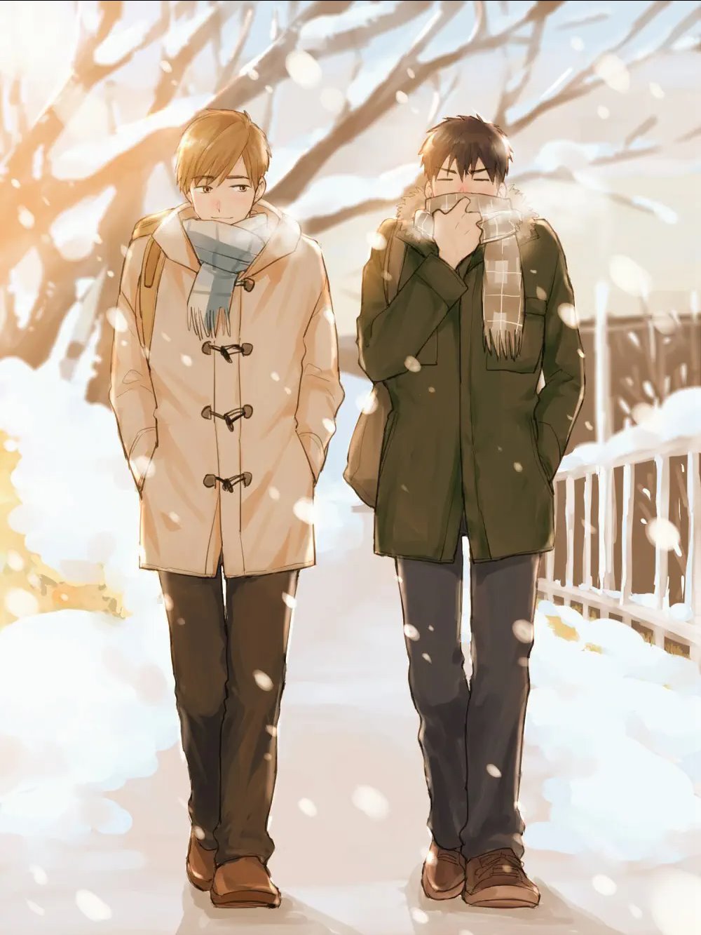 Манга Почему бы тебе сегодня не остаться у меня? - Глава 6.6 Страница 11