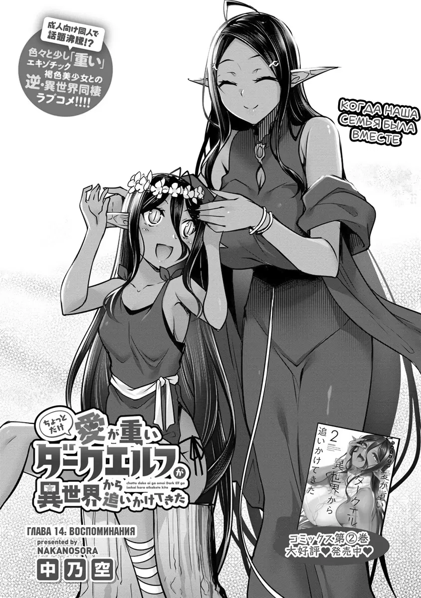 Манга Слегка настойчивая тёмная эльфийка последовала за мной из другого мира - Глава 14 Страница 3