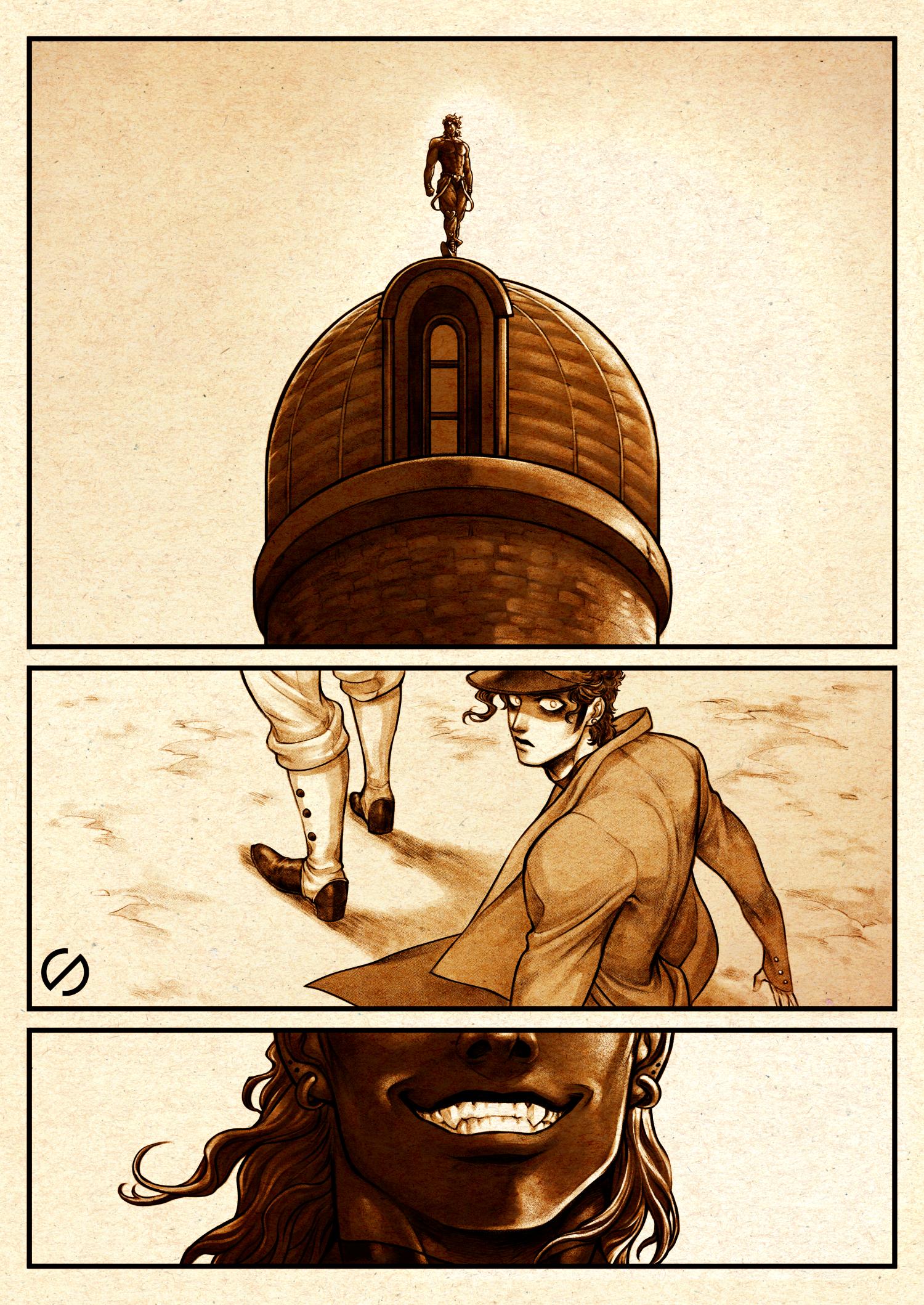 Манга Невероятные Приключения ДжоДжо - TheRealSnipster - Глава 3 Страница 3