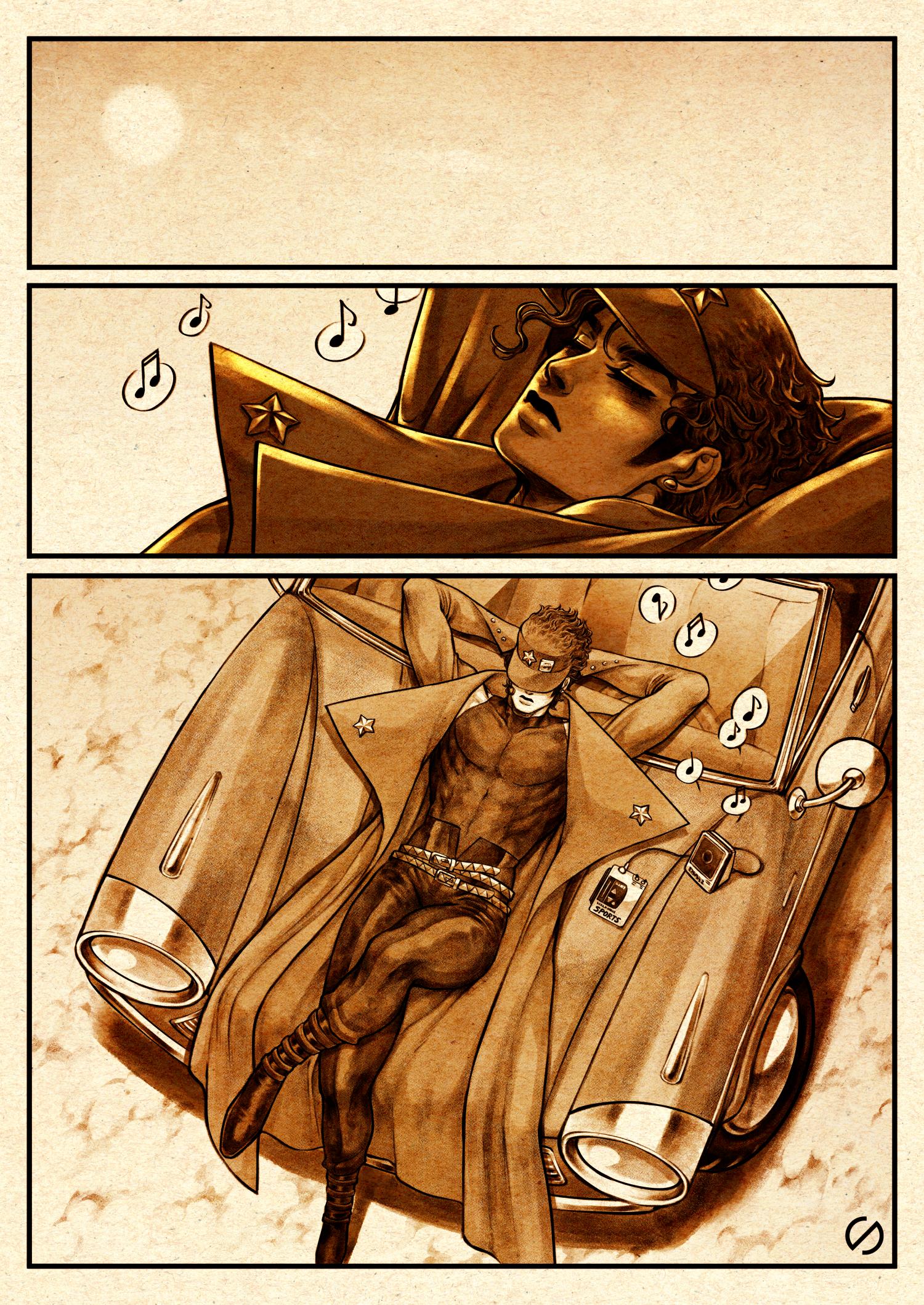 Манга Невероятные Приключения ДжоДжо - TheRealSnipster - Глава 1 Страница 4