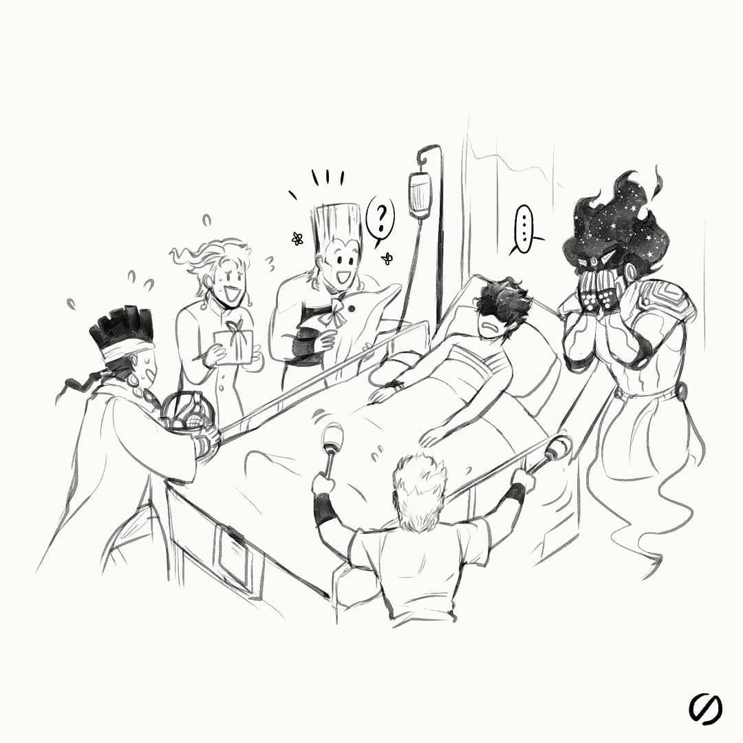 Манга Невероятные Приключения ДжоДжо - TheRealSnipster - Глава 129 Страница 8