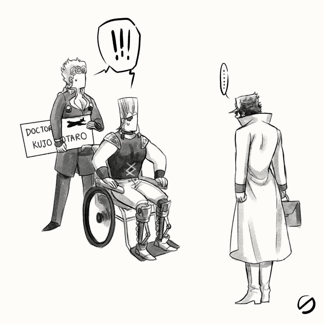 Манга Невероятные Приключения ДжоДжо - TheRealSnipster - Глава 107 Страница 5