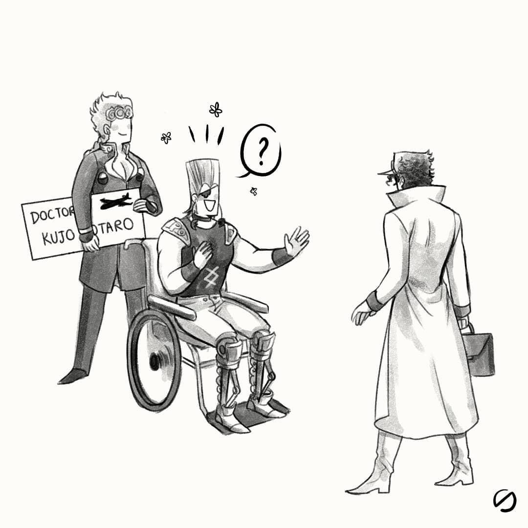 Манга Невероятные Приключения ДжоДжо - TheRealSnipster - Глава 107 Страница 3