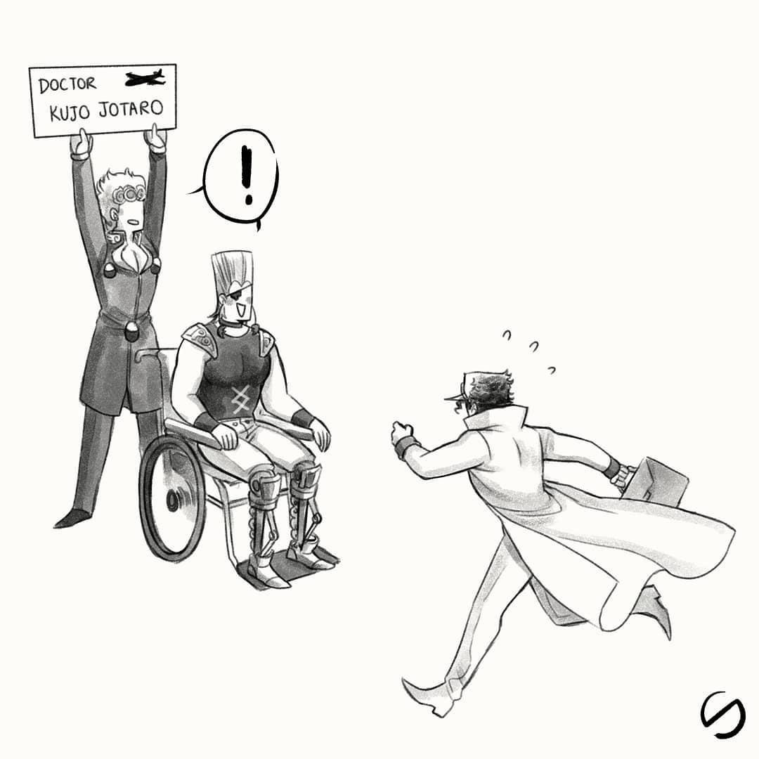 Манга Невероятные Приключения ДжоДжо - TheRealSnipster - Глава 107 Страница 2