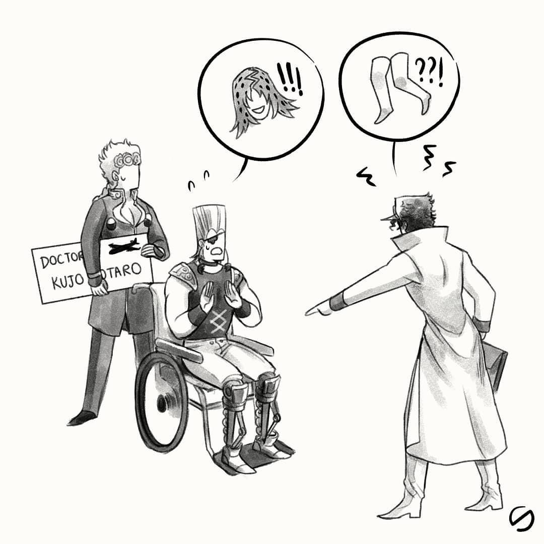 Манга Невероятные Приключения ДжоДжо - TheRealSnipster - Глава 107 Страница 4