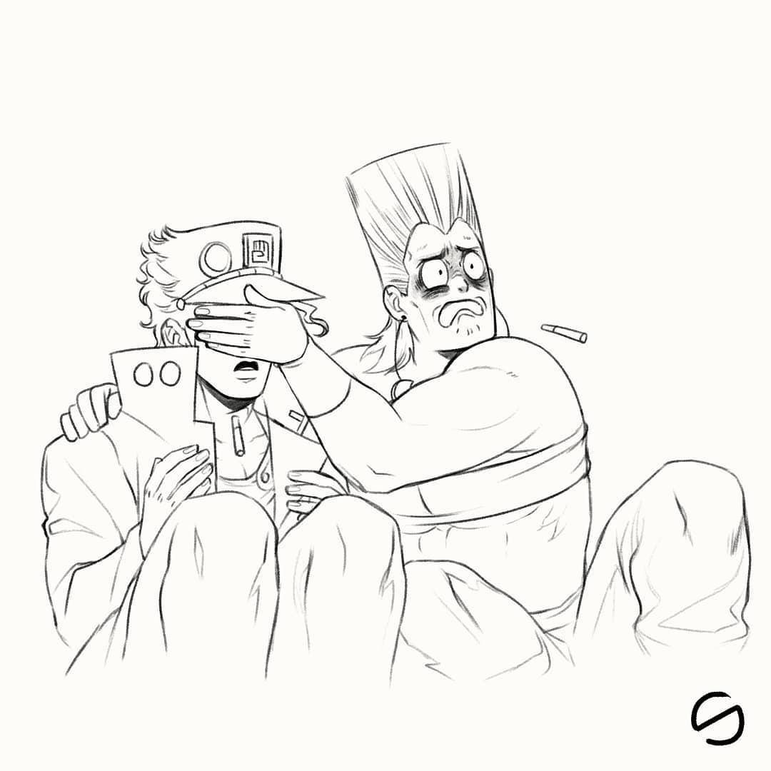 Манга Невероятные Приключения ДжоДжо - TheRealSnipster - Глава 93 Страница 4