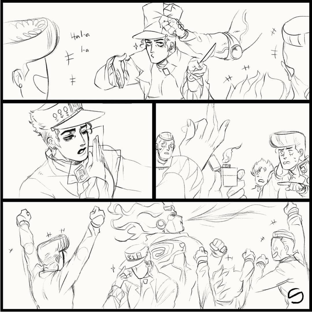 Манга Невероятные Приключения ДжоДжо - TheRealSnipster - Глава 6 Страница 4