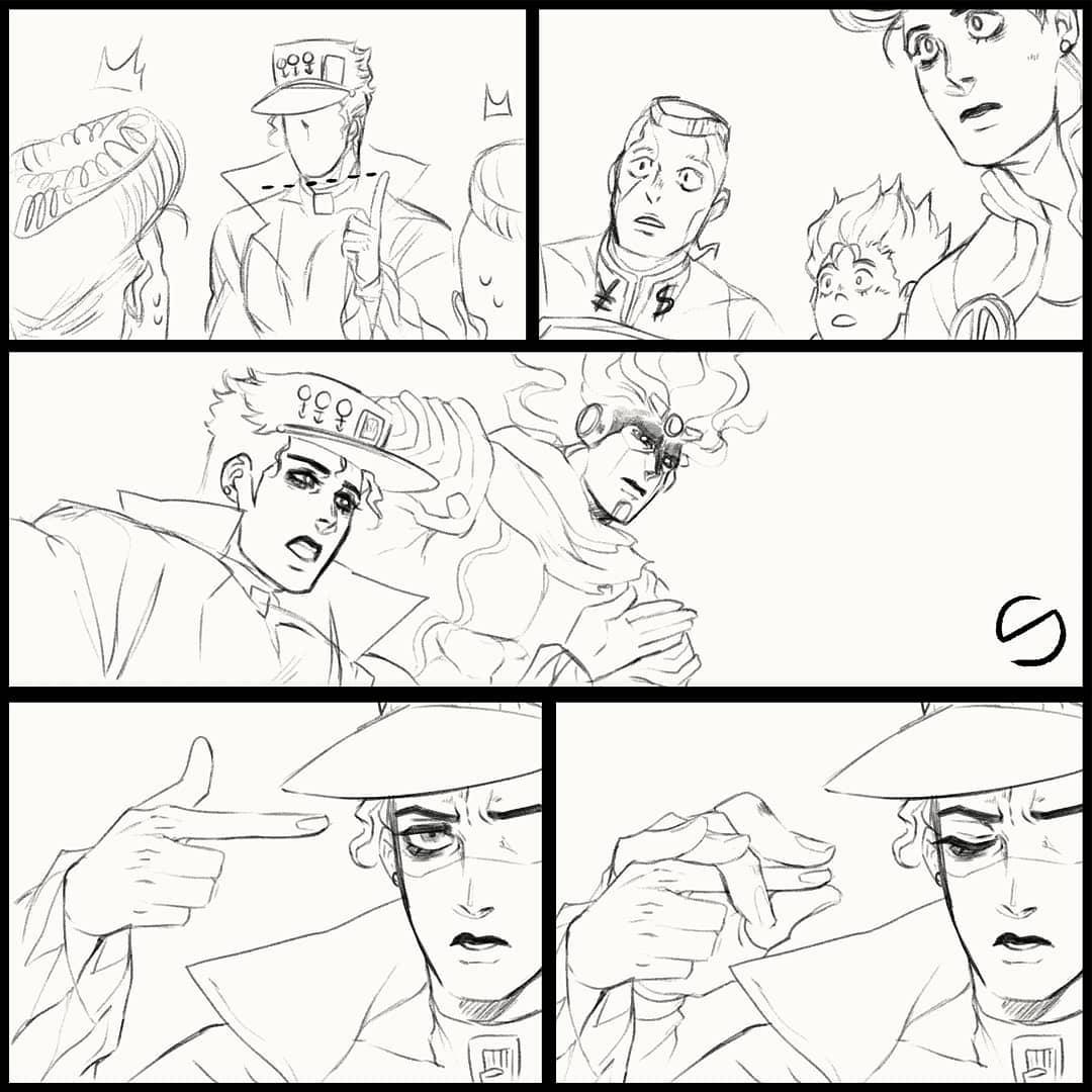 Манга Невероятные Приключения ДжоДжо - TheRealSnipster - Глава 6 Страница 3