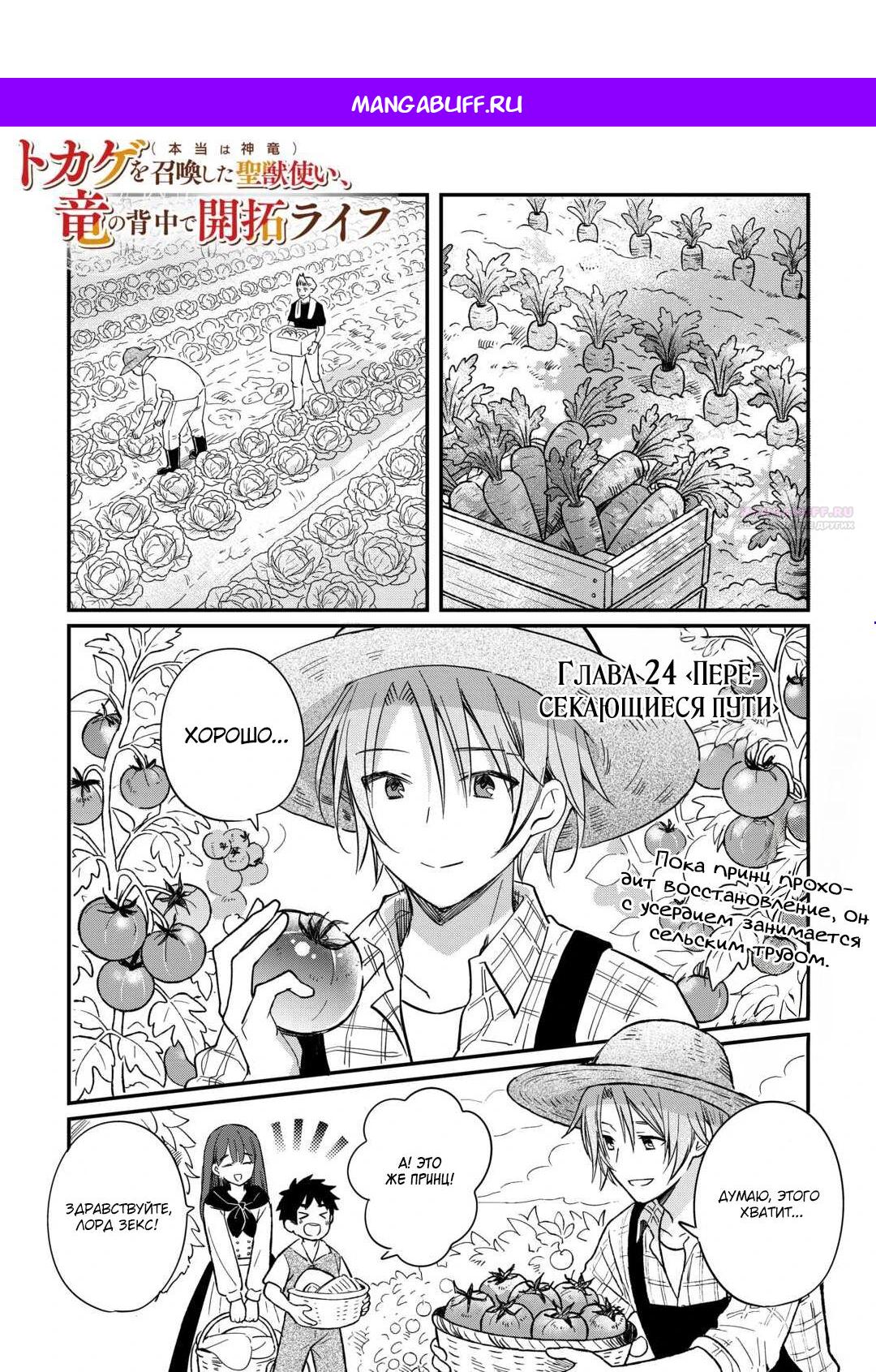 Манга Укротитель Драконов: Освоение Континента - Глава 24.1 Страница 1