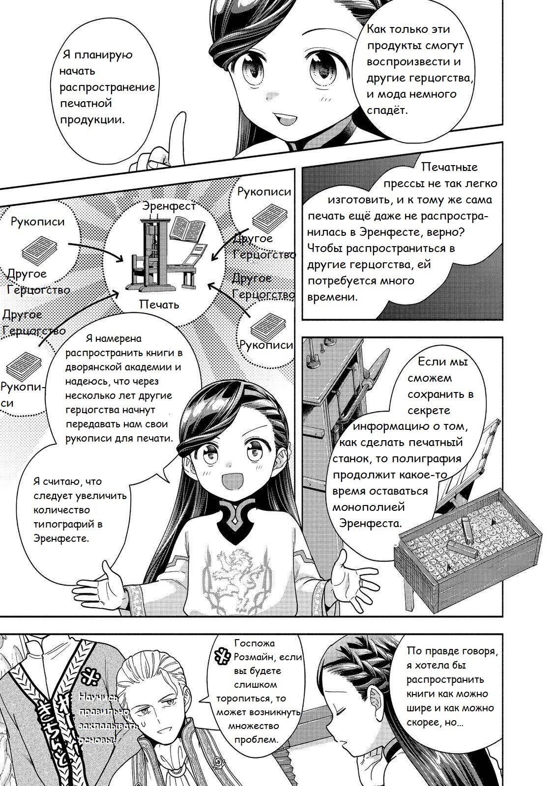 Манга Власть книжного червя: часть четвёртая - Глава 40 Страница 20