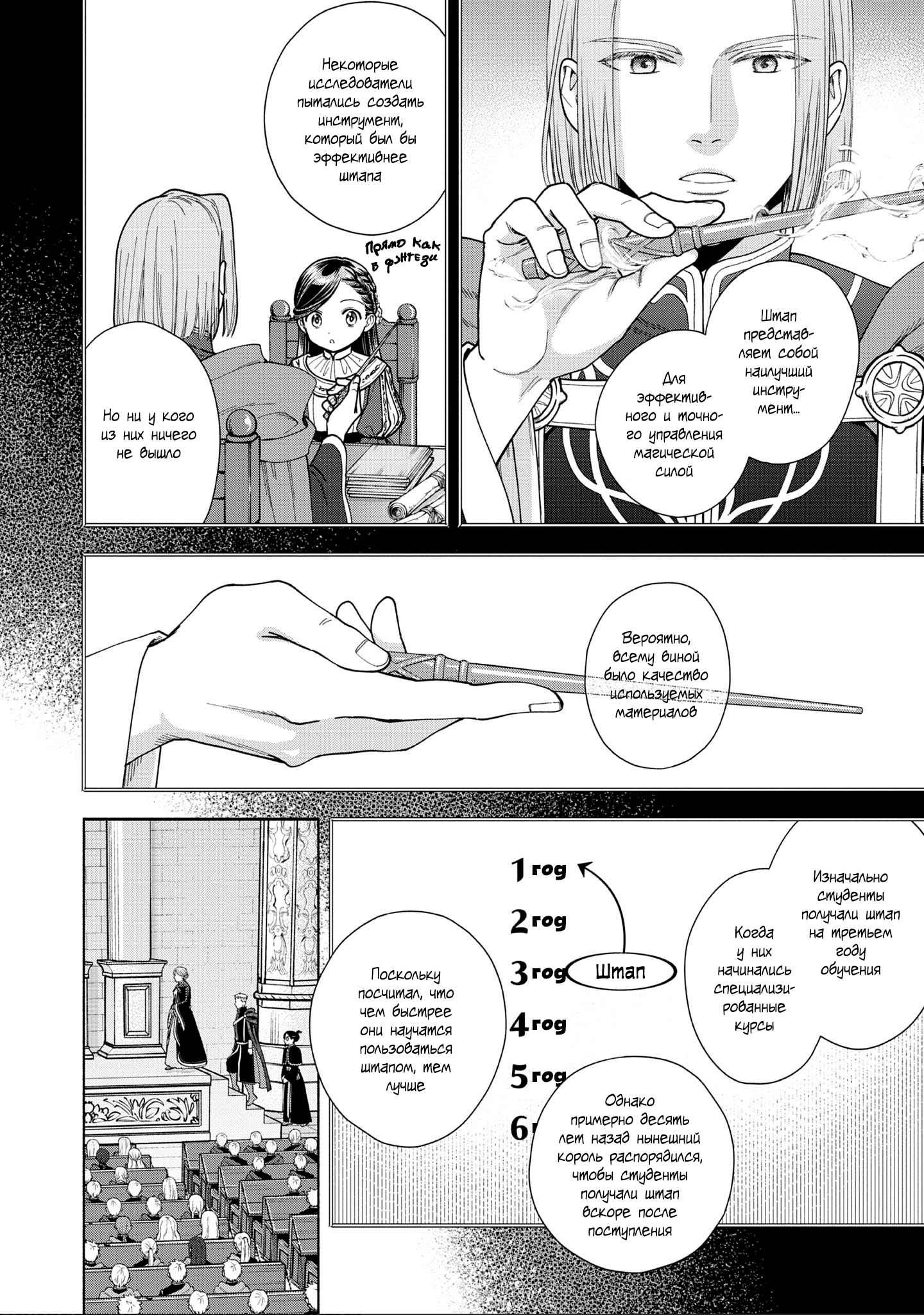 Манга Власть книжного червя: часть четвёртая - Глава 14 Страница 2