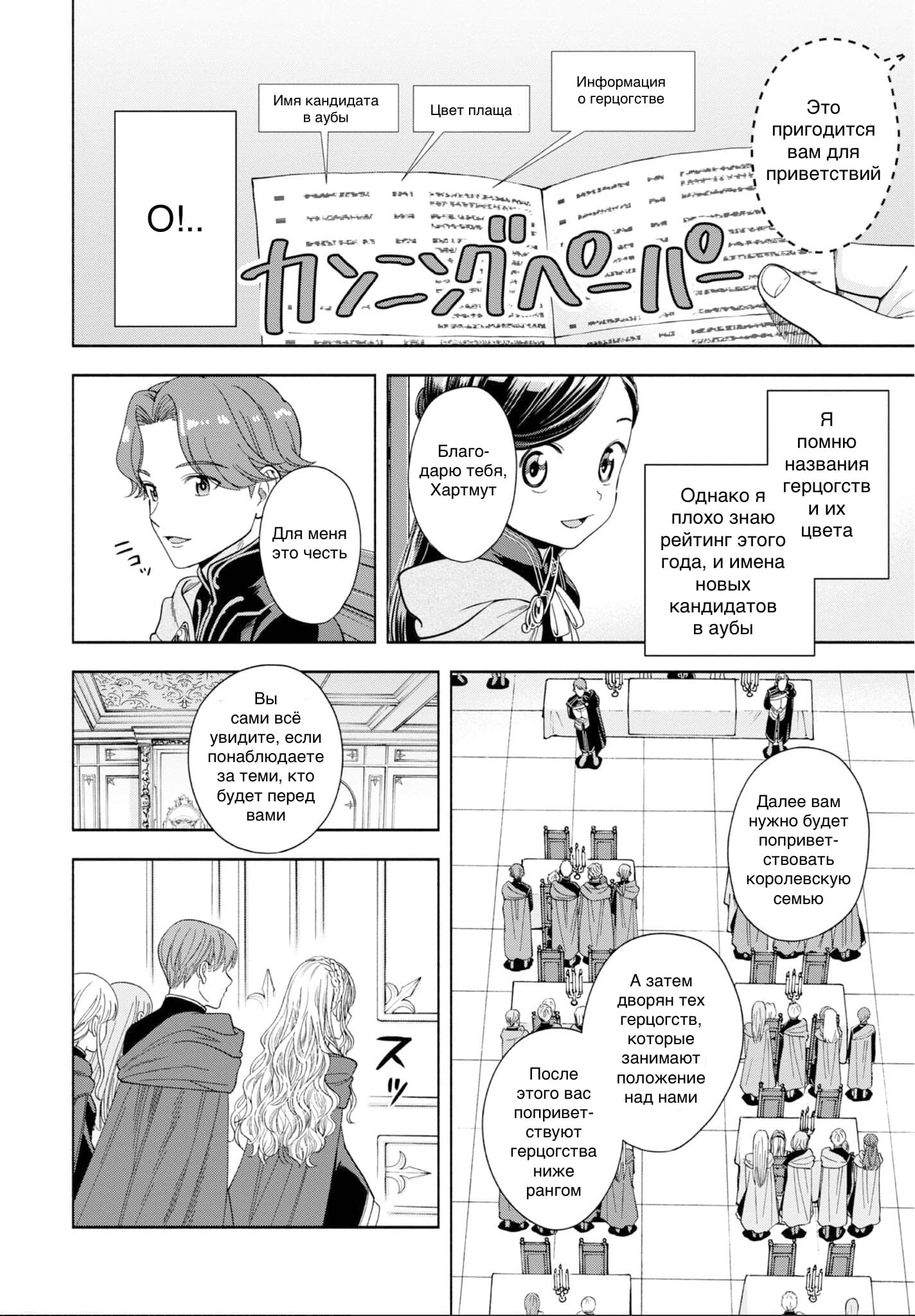 Манга Власть книжного червя: часть четвёртая - Глава 6 Страница 2