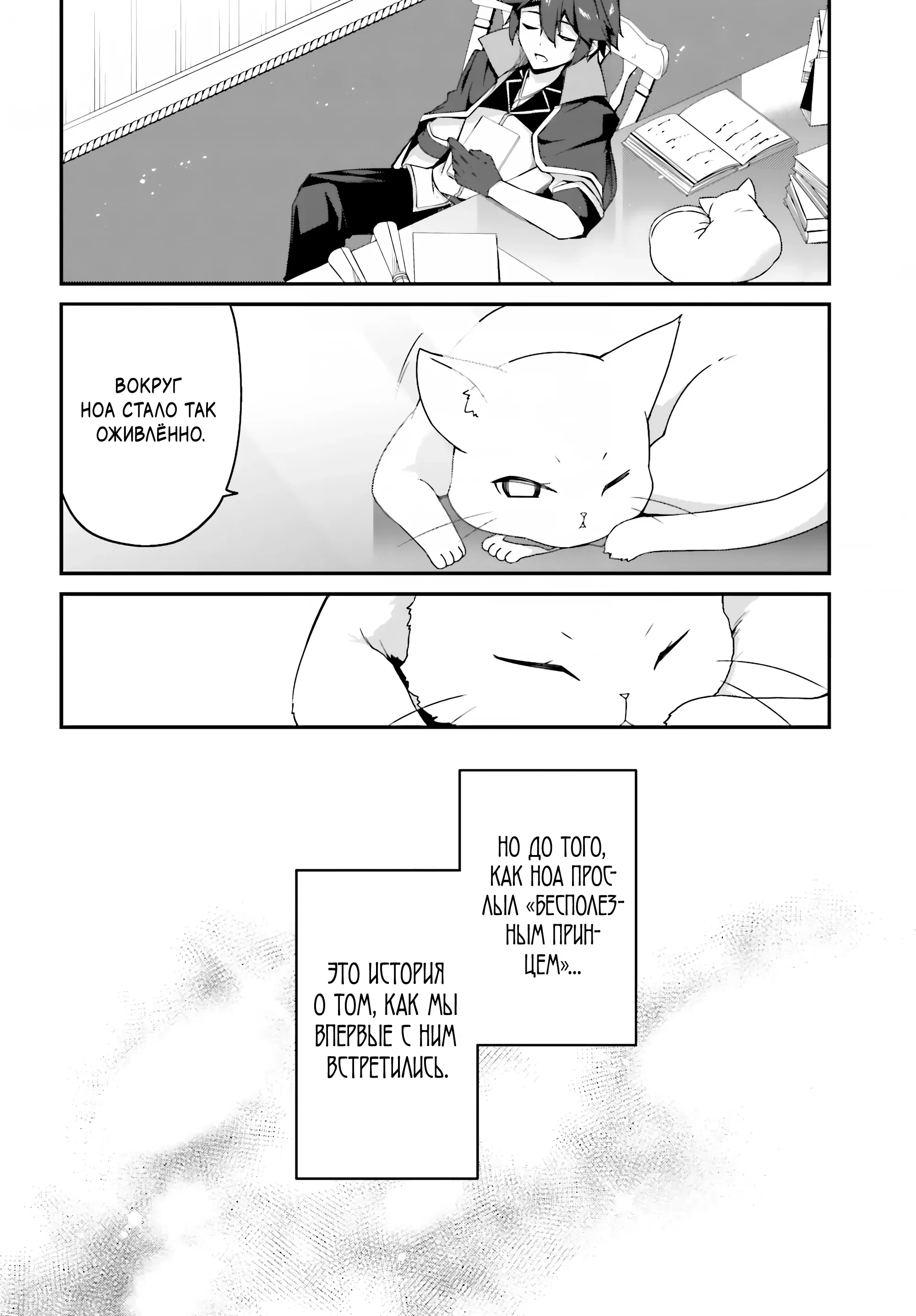 Манга Некомпетентный принц, которого изгнали, хочет скрыть свои способности - Глава 8.1 Страница 2