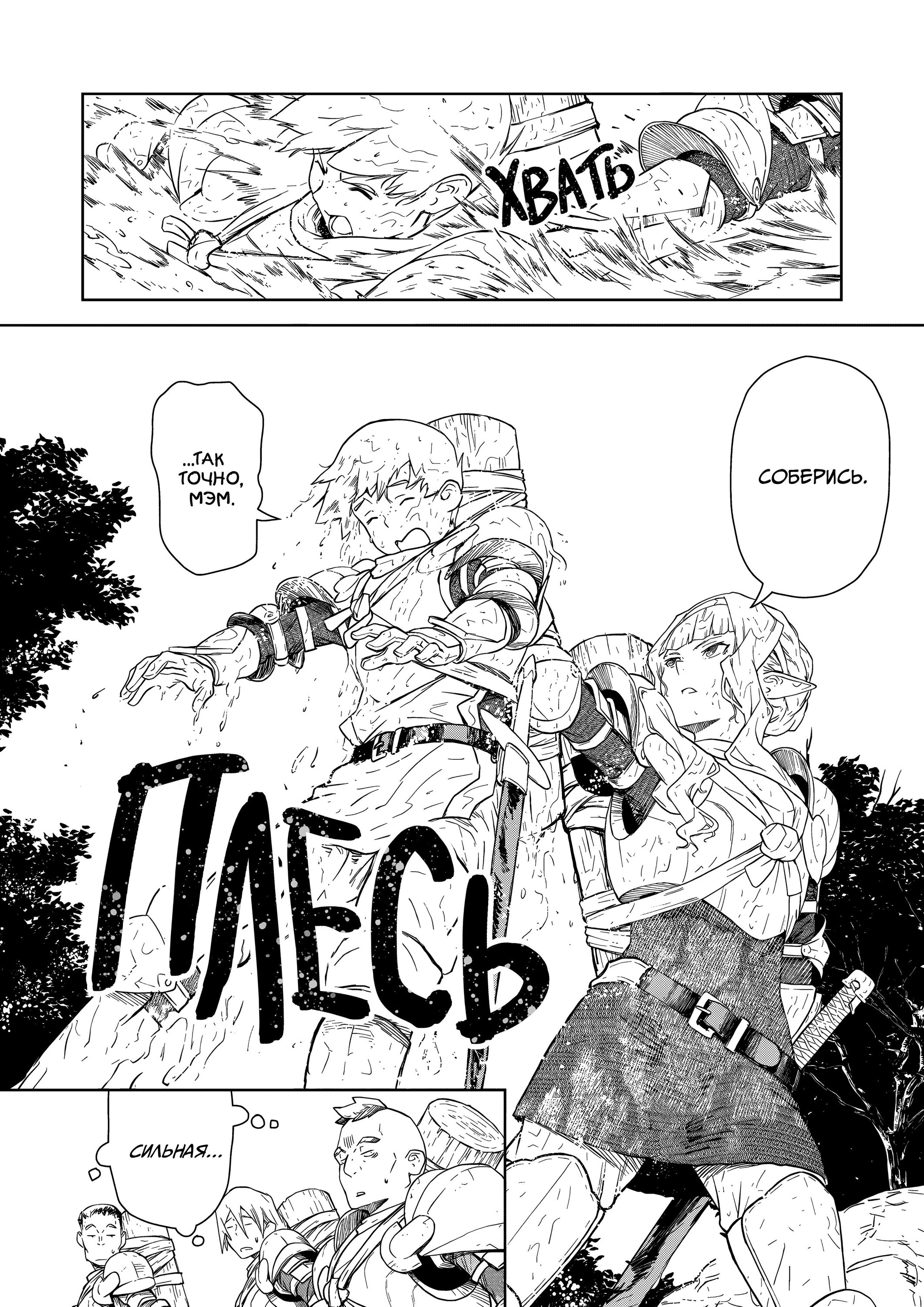 Манга Даже эльфийка-капитан рыцарей хочет быть девушкой. - Глава 11 Страница 2