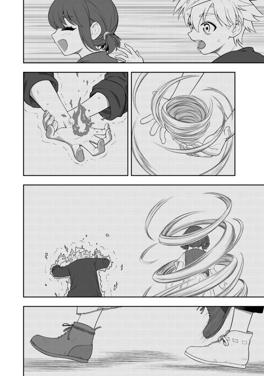 Манга Безумный моб неосознанно разрушает сюжет - Глава 18.3 Страница 9