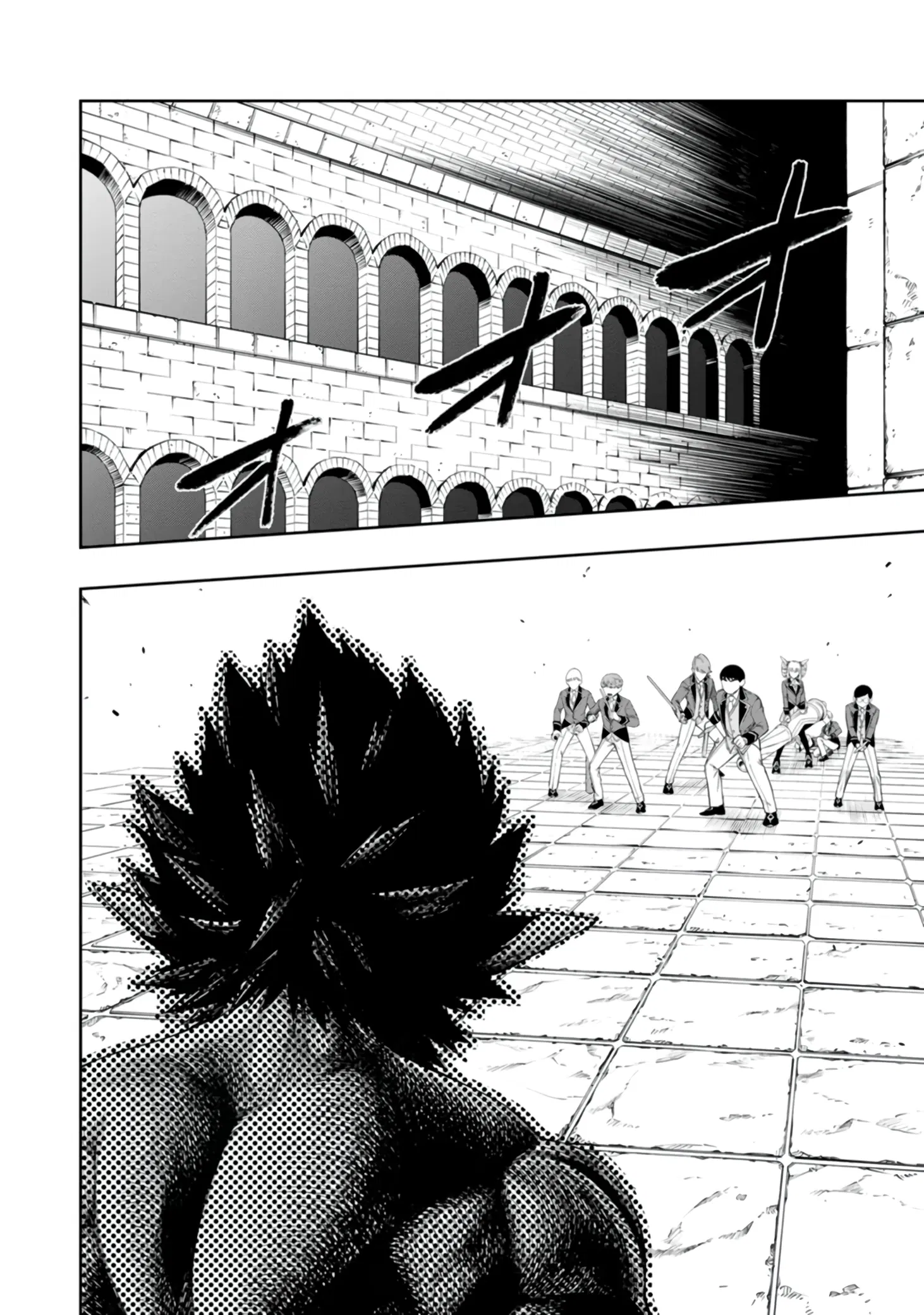 Манга Безумный моб неосознанно разрушает сюжет - Глава 6.1 Страница 2