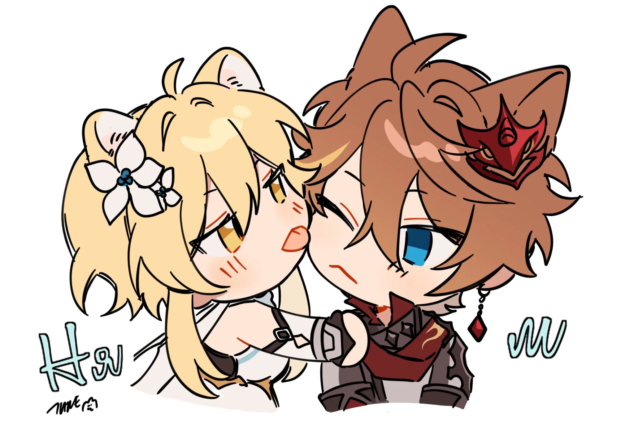 Манга Комиксы по Genshin Impact от majunju - Глава 56 Страница 2