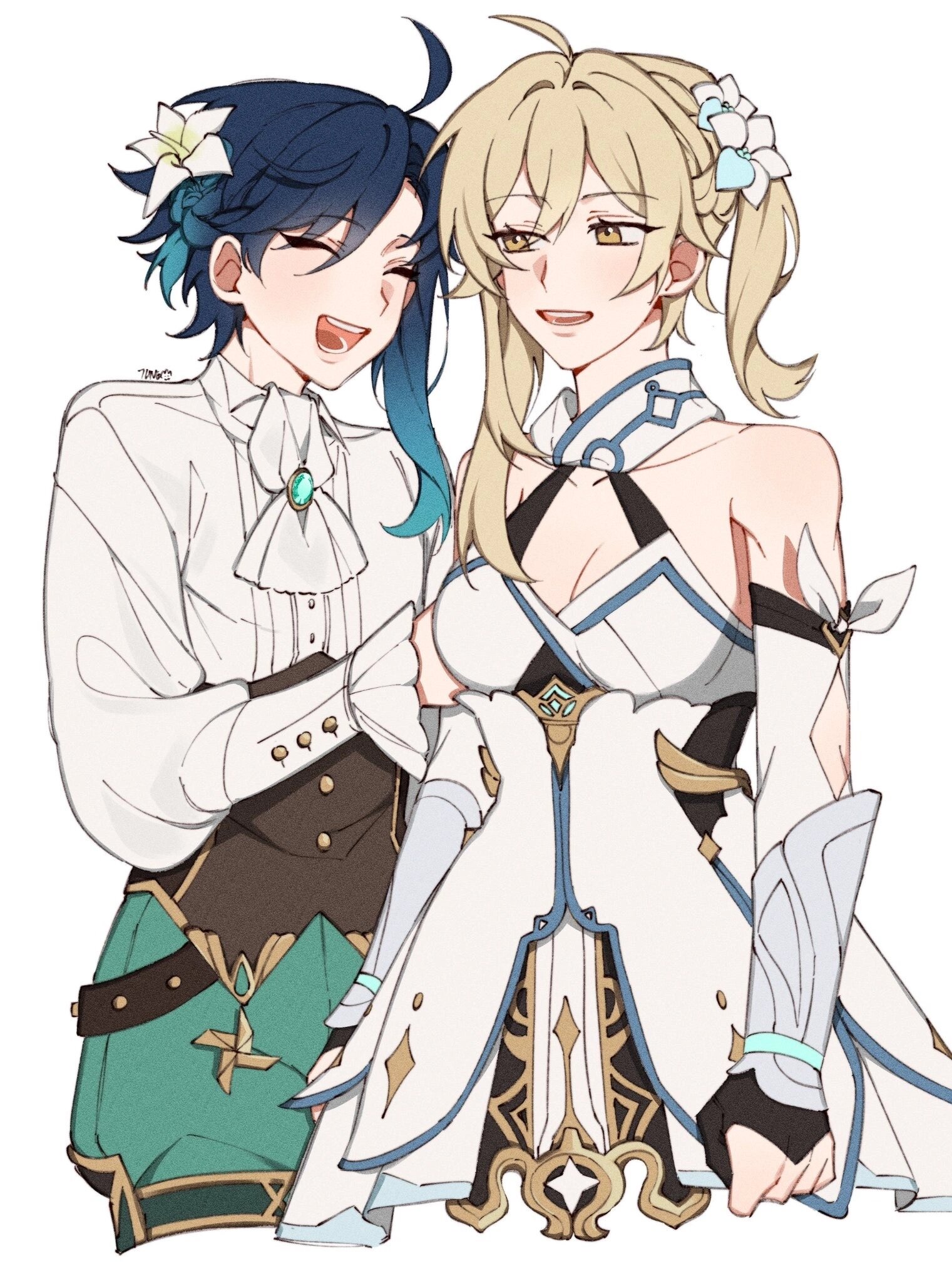 Манга Комиксы по Genshin Impact от majunju - Глава 11 Страница 1