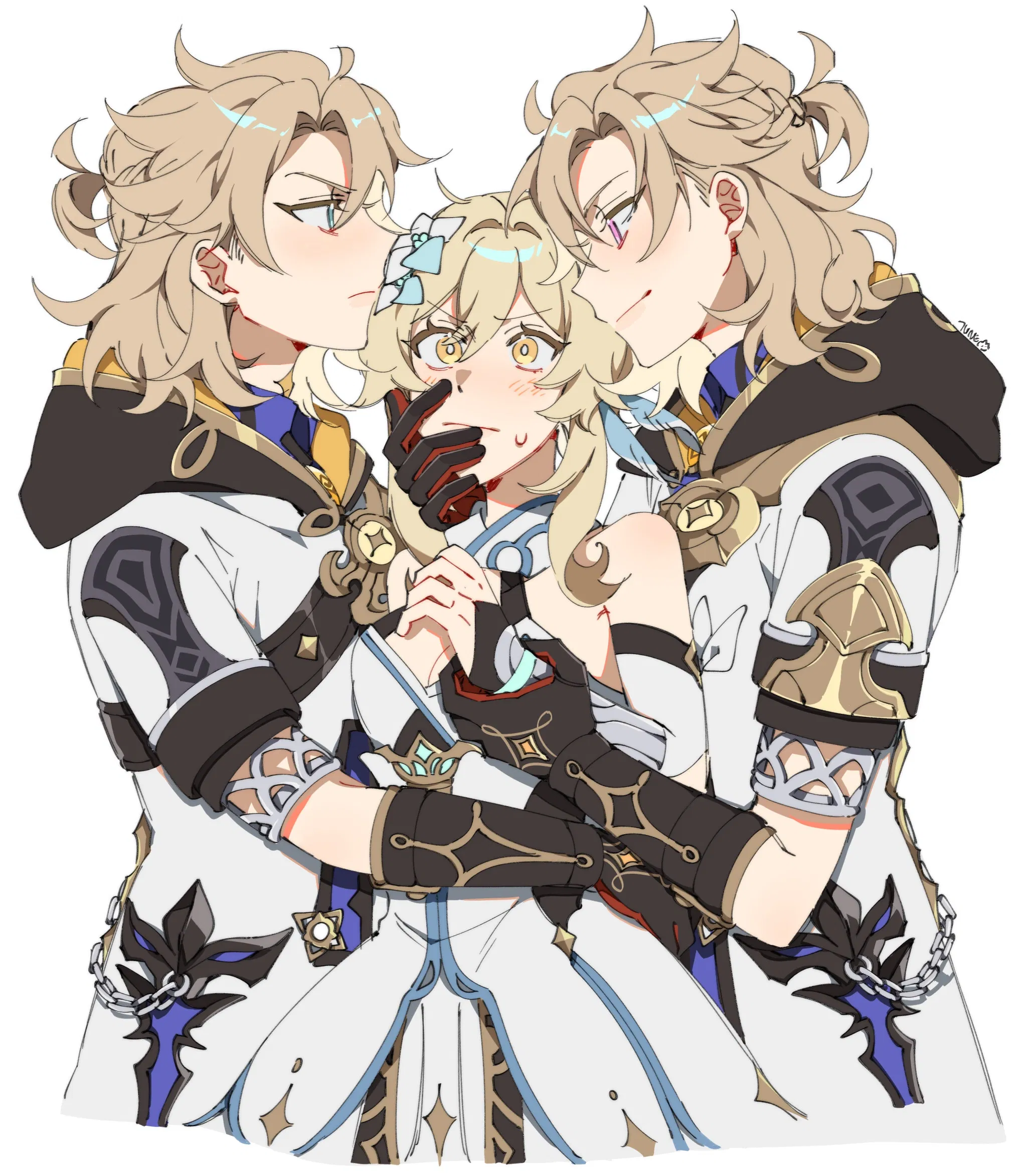 Манга Комиксы по Genshin Impact от majunju - Глава 7 Страница 1